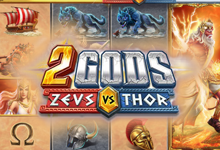 2 Gods Zeus vs Thor - 4ThePlayer slot at Admiral Kasino Casino