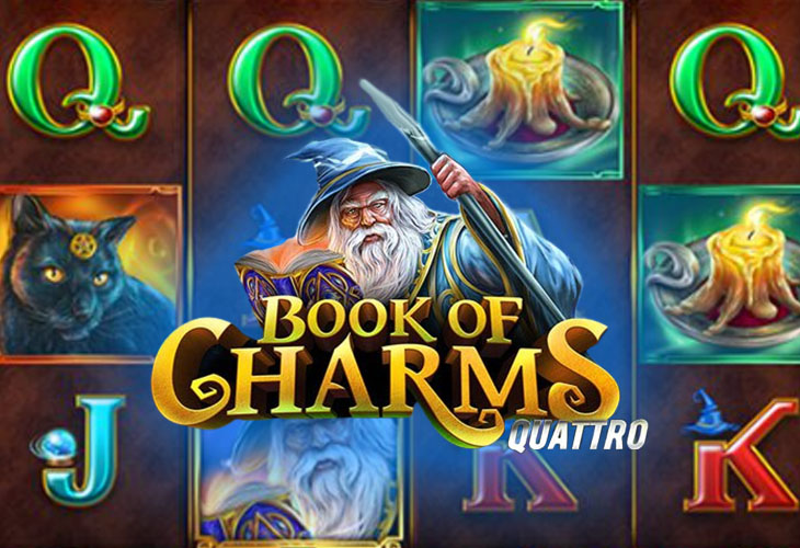 Book of Charms Quattro - Stakelogic slot at Admiral Kasino Casino