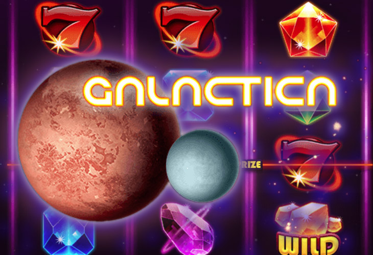 Galactica - MGA Games slot at Admiral Kasino Casino