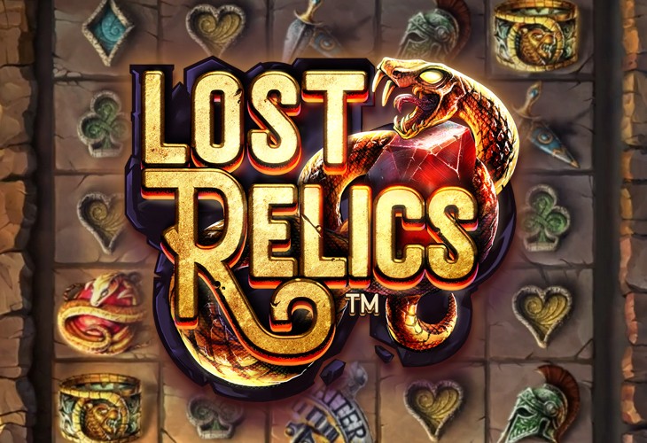 Lost Relics - NetEnt slot at Admiral Kasino Casino
