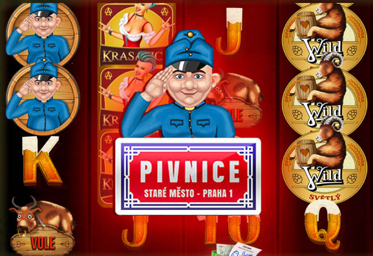 Pivnice - 5MEN slot at Admiral Kasino Casino