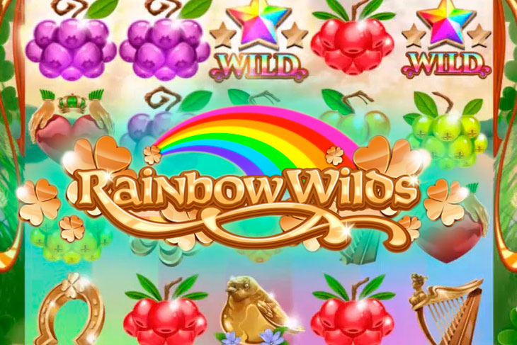 Rainbow Wilds - Iron Dog Studio slot at Admiral Kasino Casino